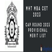 MAH MBA CET CAP Round 2023 Provisional Merit List Released; Check Direct Link Here